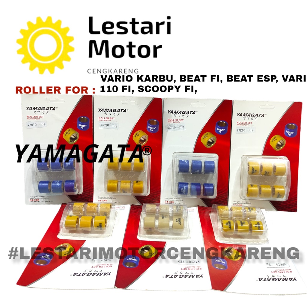 ROLLER VARIO LAMA VARIO TECHNO KARBURATOR RACING YAMAGATA 7 SD 13 GR