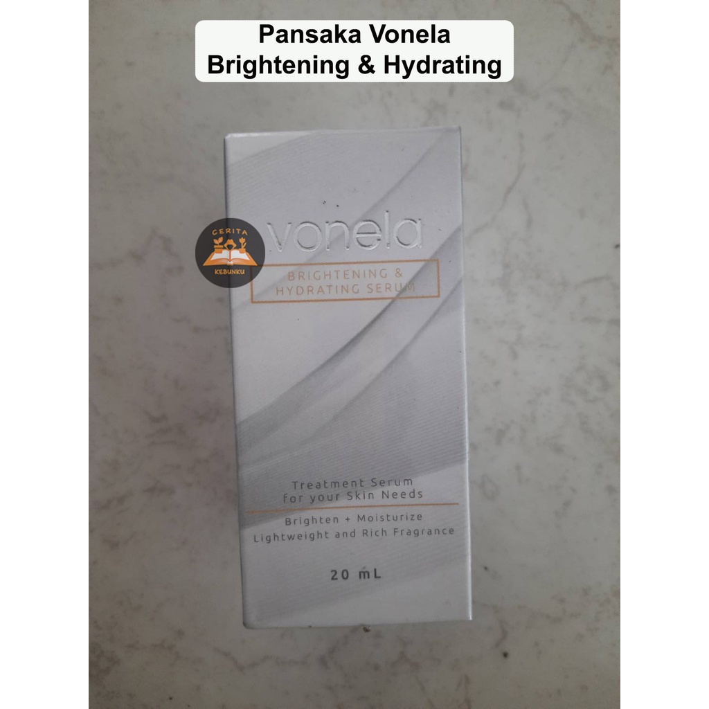 Skincare Premium Pansaka Vonela Brightening & Hydrating Serum BPOM