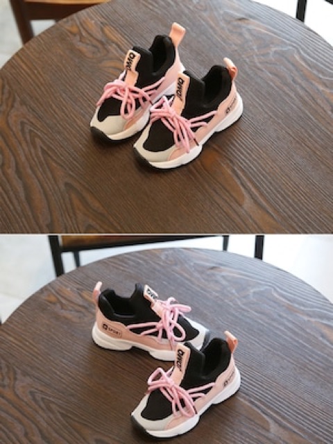 Sepatu Sneakers Anak Nike Loops Running Olahraga