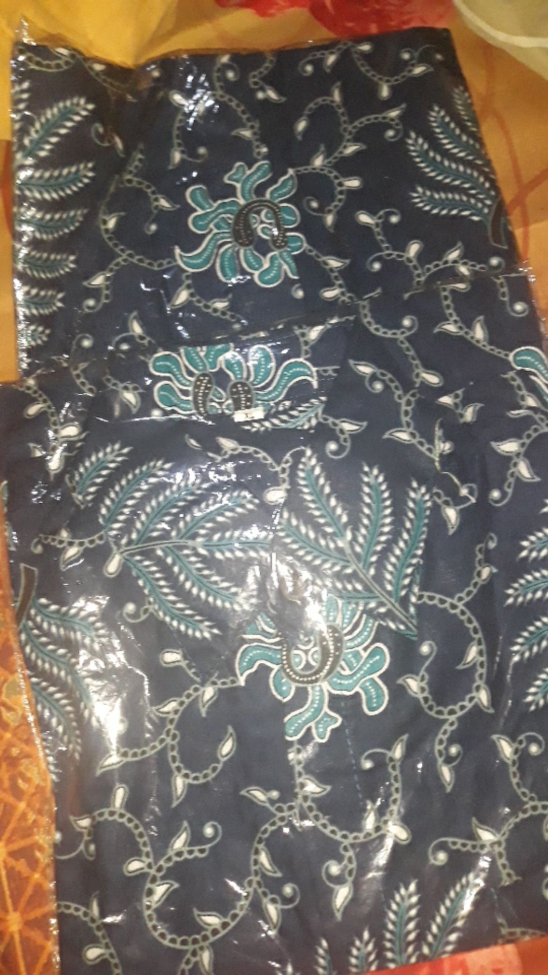 Size M L Xl Bswart Batik Hrb026 Kenongo Manggar Abang Hem Pendek Pekalongan M L Xl Batik Pria 002