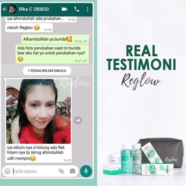 N56F Reglow Series Glowing Skin Treatment By Amura Original BPOM / Paket Skincare Wajah Glowing Anti