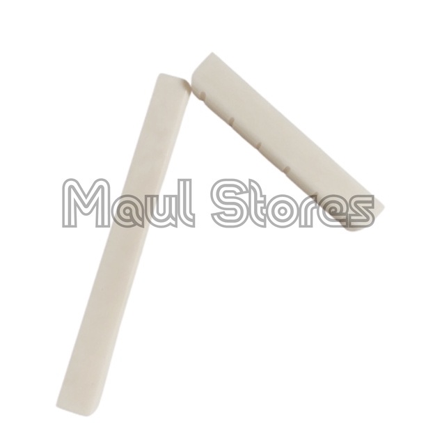Saddle Nut Gitar Klasik Tulang Kerbau Asli Original