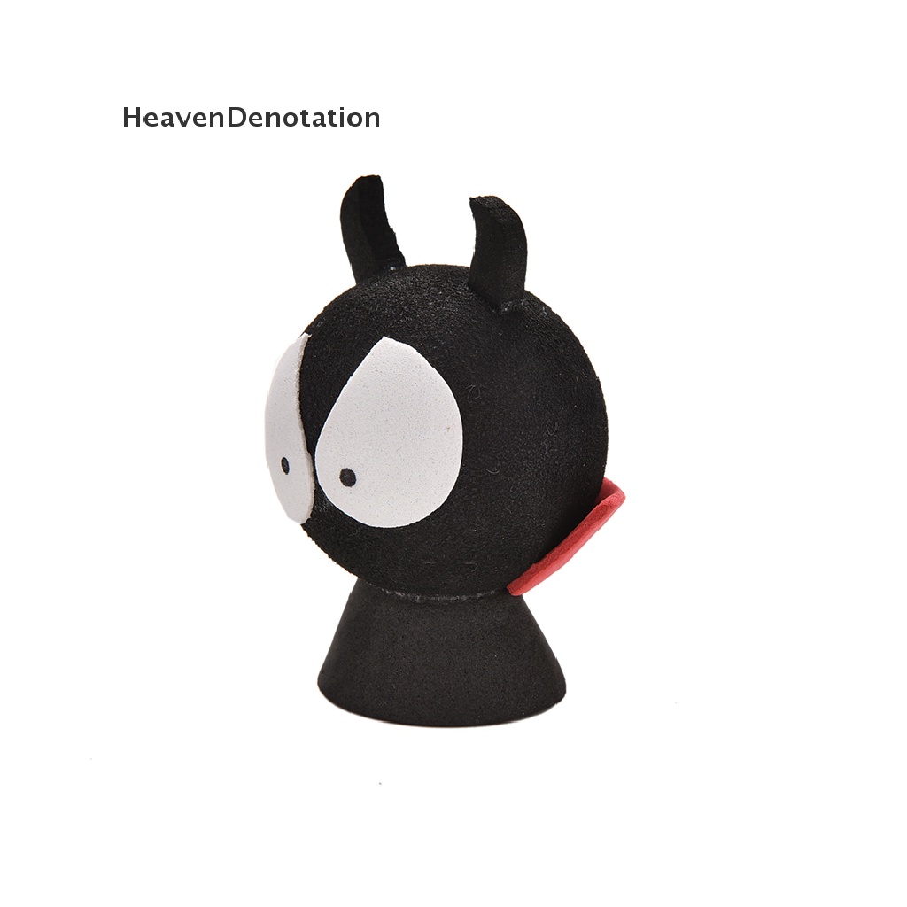 [HeavenDenotation] 1 Pcs Red Shirt Devil Antenna Topper Eva Decorative Car Topper Balls Black