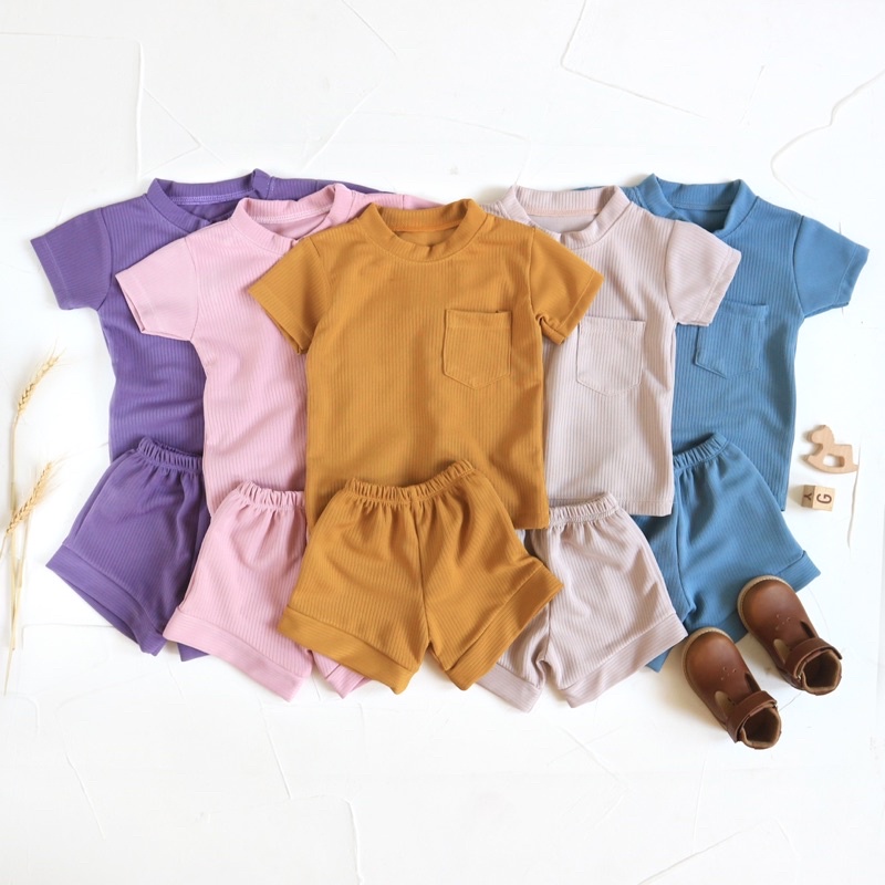 LITTLECAIM - DANZEL SET | setelan baju anak unisex