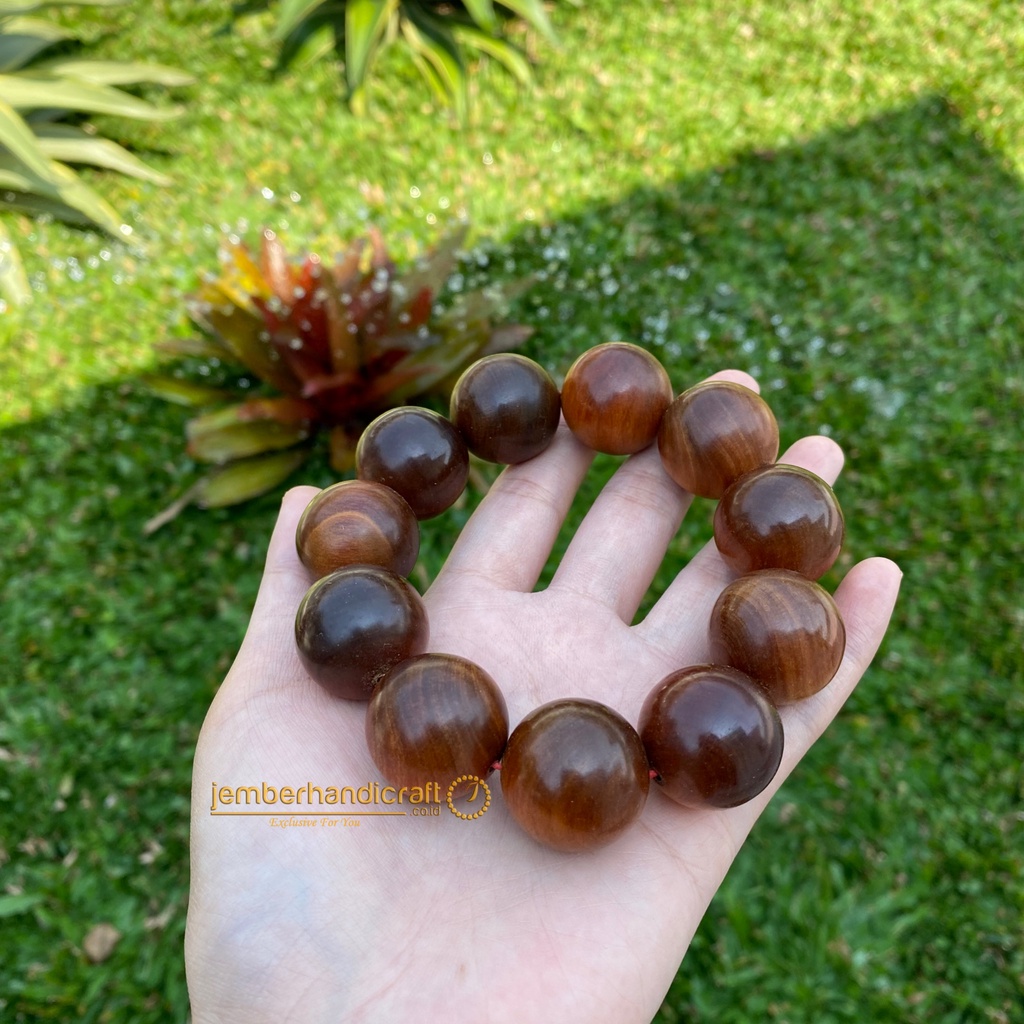 GELANG DARAH NAGA || Gelang Kayu Agatis/ Gelang Raja Kayu 18-22mm