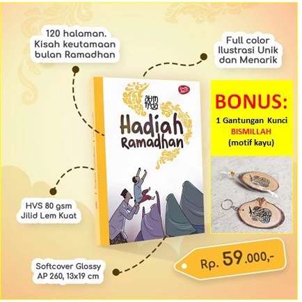 Buku HADIAH RAMADHAN Abunnada Ramadan Anak Abu Abun Nada Abunada