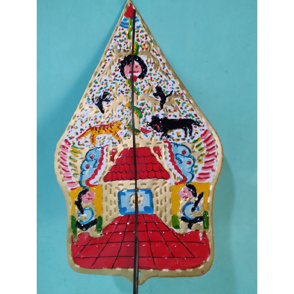 Hisperingin_ Wayang Kulit Kertas Gunungan Gunung Kayon 60Cm