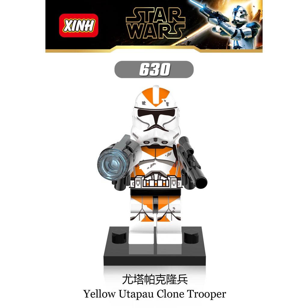 Mainan Balok Bangunan Mini Figure Star Wars Commander Appo Neyo Gree