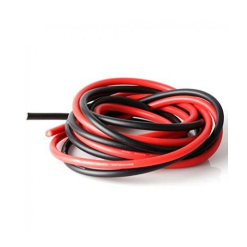 

Terlaris 16 AWG Silicone Wire Cable 1 Cm Black - Kabel Hitam HELI shopee