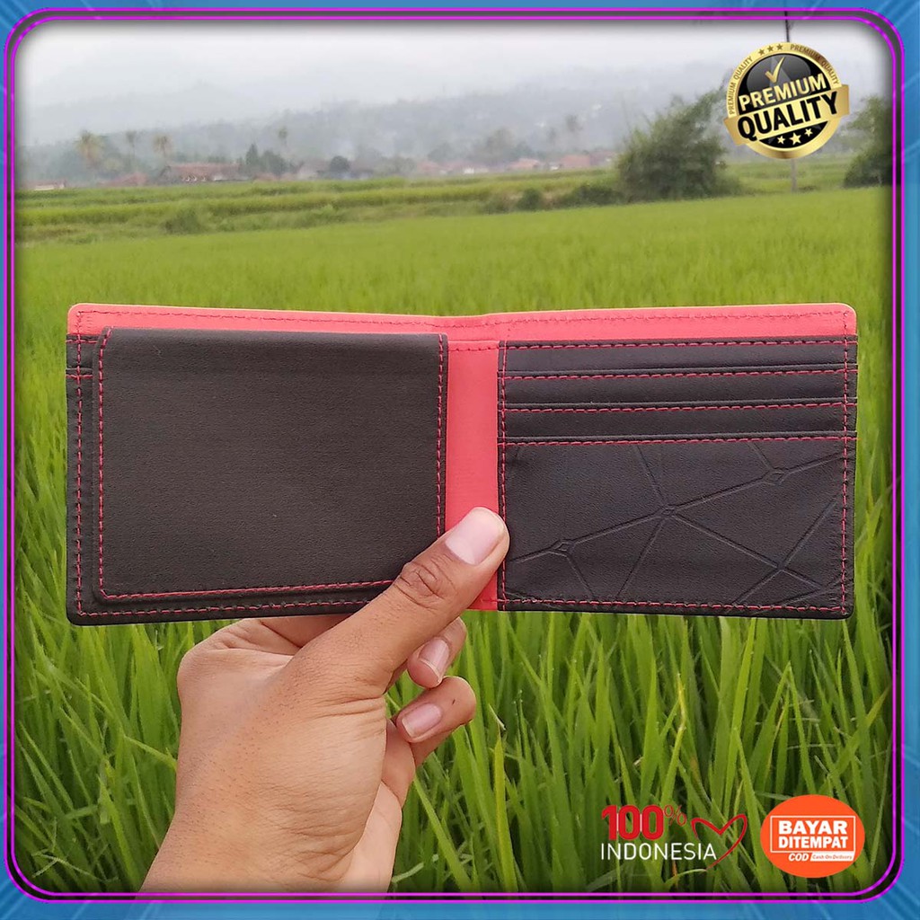 AMT Cloth's Fashion Dompet Pria distro Bahan Kulit PVC Premium Synthetic Leather