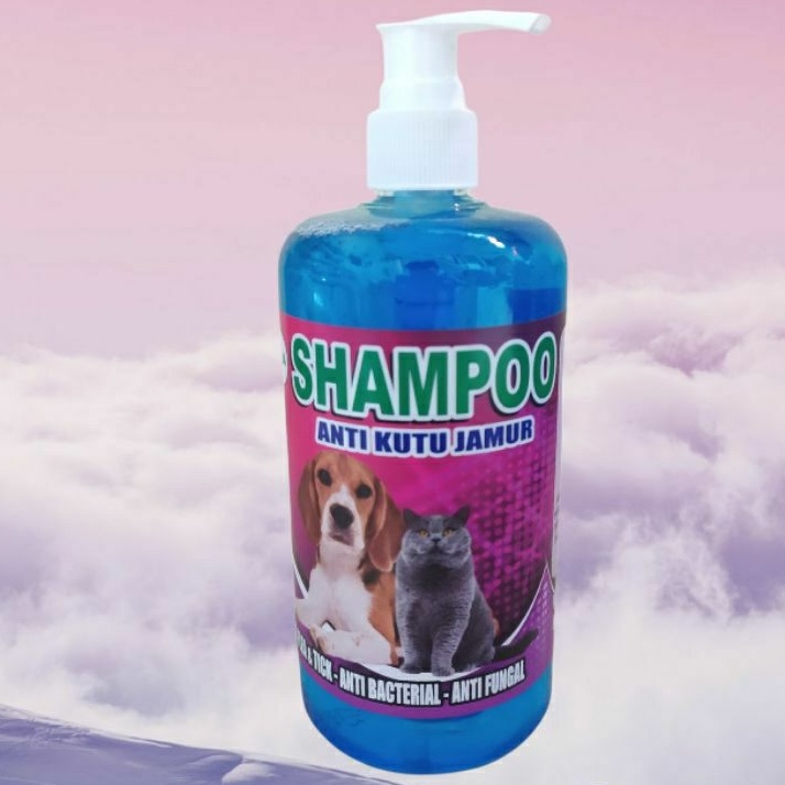 shampo kucing &amp; anjing 250ml anti kutu jamur aroma babble gum