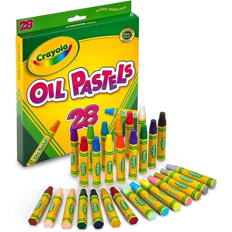 

Crayola Oil Pastels 28 Assorted Colors