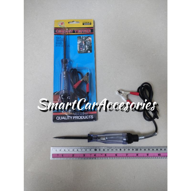 Tespen Tester Jumbo Besar Arus DC Aki Accu Motor Mobil Truk 12V 24V