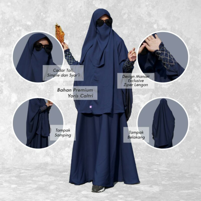 Gamis Syari Premium Maryam Syari