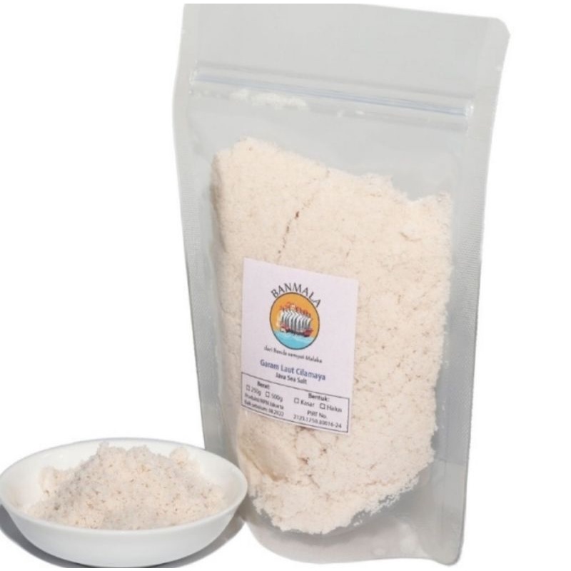 

Garam laut jawa cilamaya ( Bukan himalaya ) artisan sea salt 250g