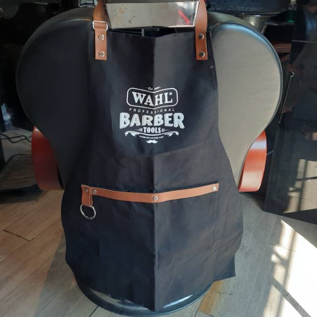 CELEMEK BARBERSHOP WAHL BARBER TOOLS APRON BARBERSHOP - APPRON POTONG RAMBUT PERALATAN KIP KEP CUKUR