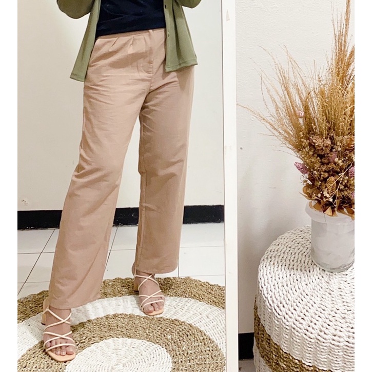sandria linen cullotes