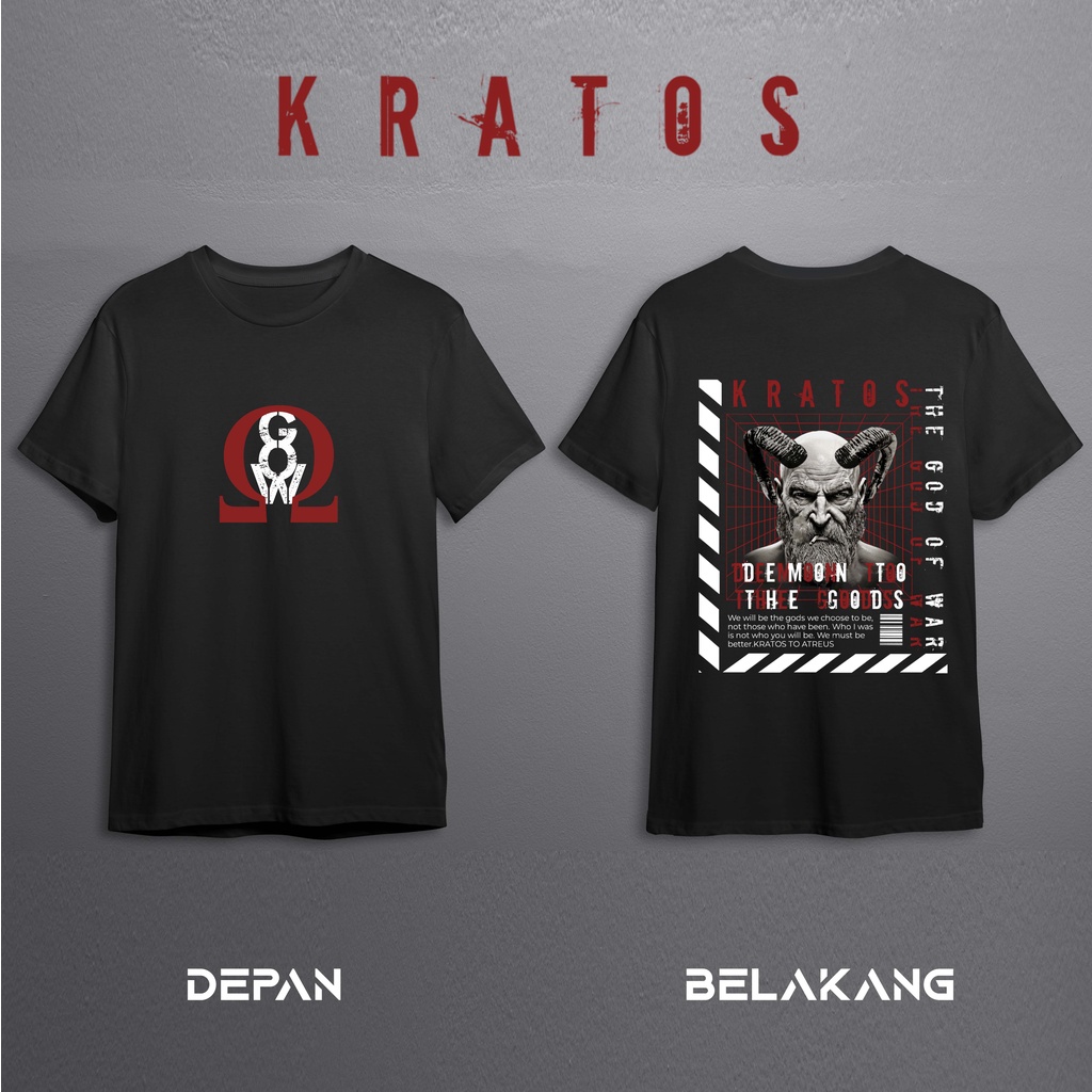 Lilipop Kaos Tshirt Mhytology Pria Unisex Baju Distro Basic Lengan Pendek Kasual