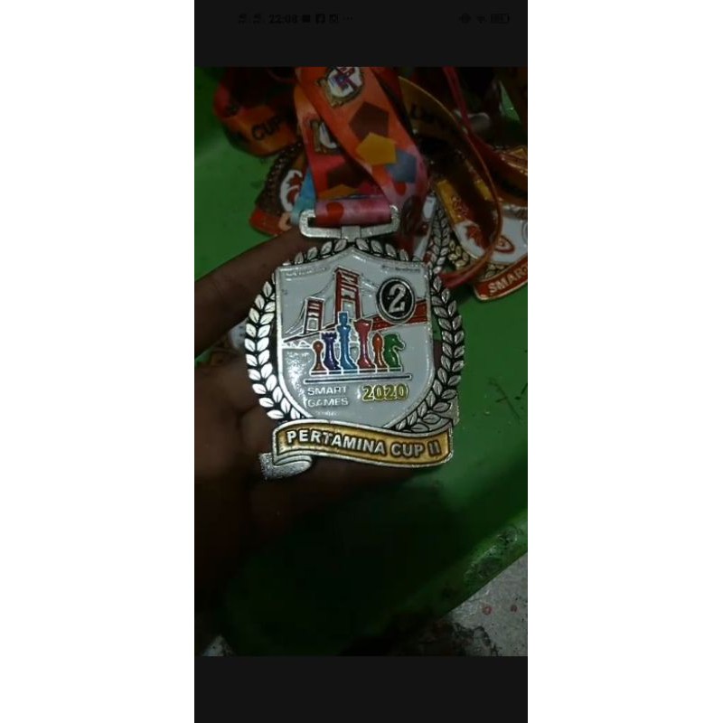 

PERTAMINA CUP II - SMART GAMES - MEDALI COR - LANYARD CUSTOM