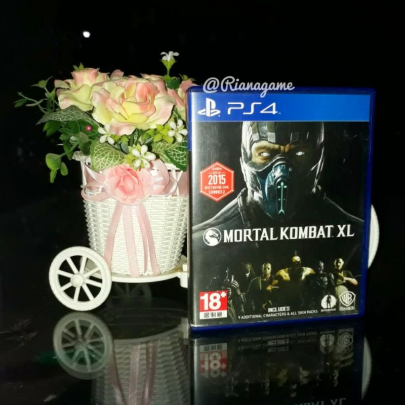 BD PS4 Kaset PS 4 Mortal Kombat XL 11 Game Fighting CD Bekas Second Mulus Preloved Preowned