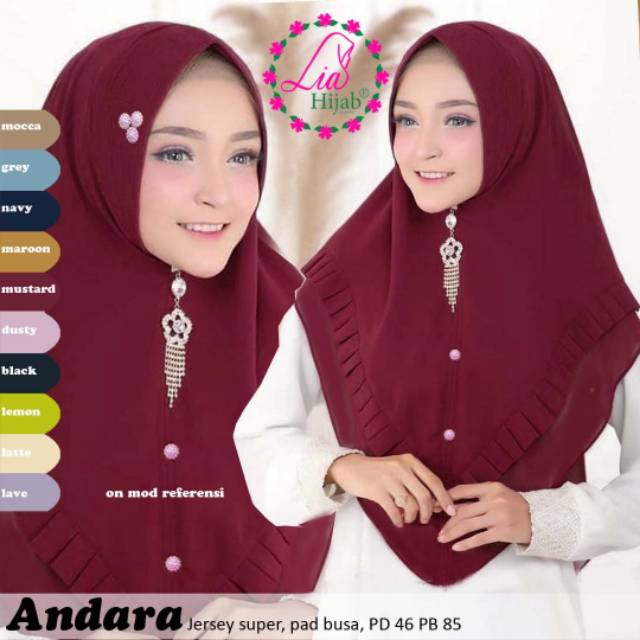 Andara hijab by lia hijab