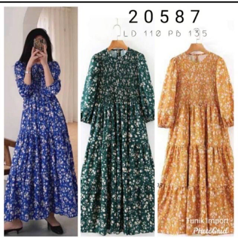 GAMIS BKK By RX/ZARA FLORAL DRESS