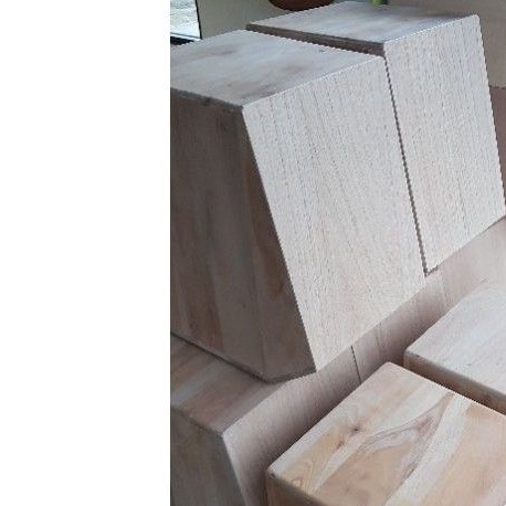 kajon trapesium mentahan murah kayu mahoni
