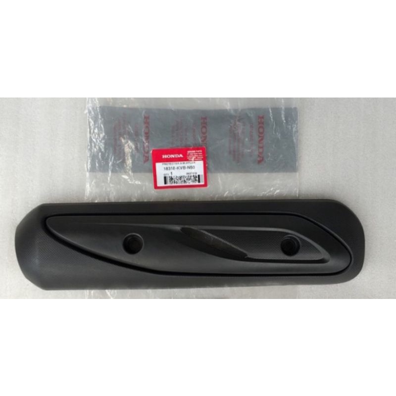 COVER TUTUP KNALPOT Vario 110 karbu ori ahm