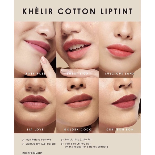 SADA BEAUTY Khèlir Cotton Liptint 4,5Gr