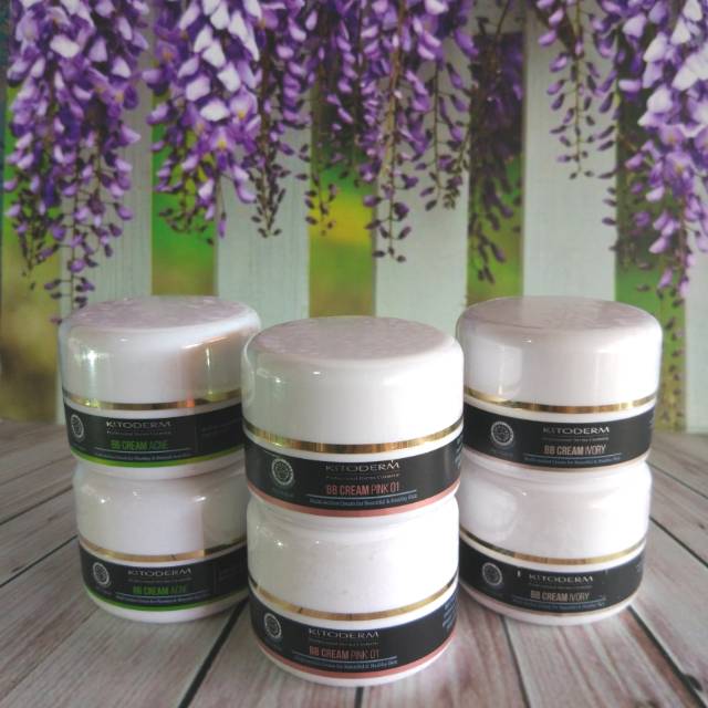 KITODERM BB CREAM IVORY/ KITODERM BB CREAM ACNE / KITODERM BB CREAM PINK 01 ORIGINAL KITODERM