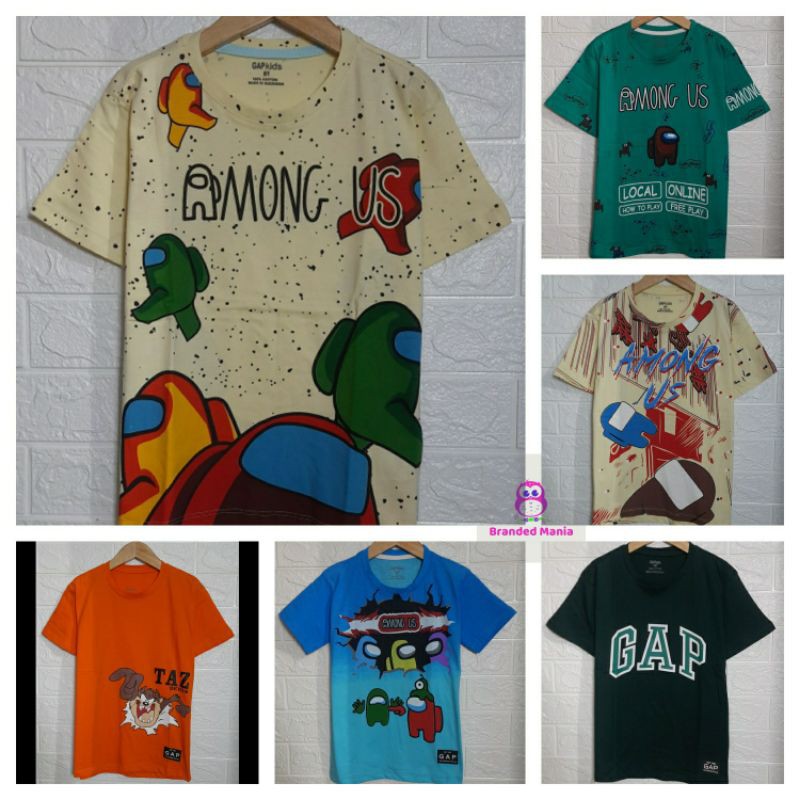 Gap Kaos Anak Laki Among Us