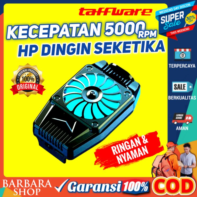TaffGO Smartphone Cooling Fan Kipas Pendingin Radiator H-15