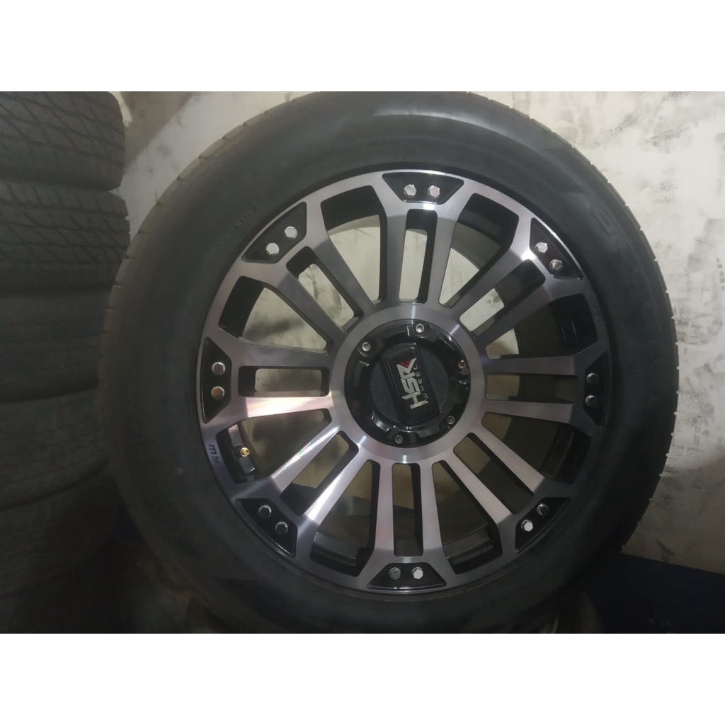 velg mobil bekas ring 20 lubang baut 6x139 untuk fortuner pajero plus ban ukuran 275 65 r20