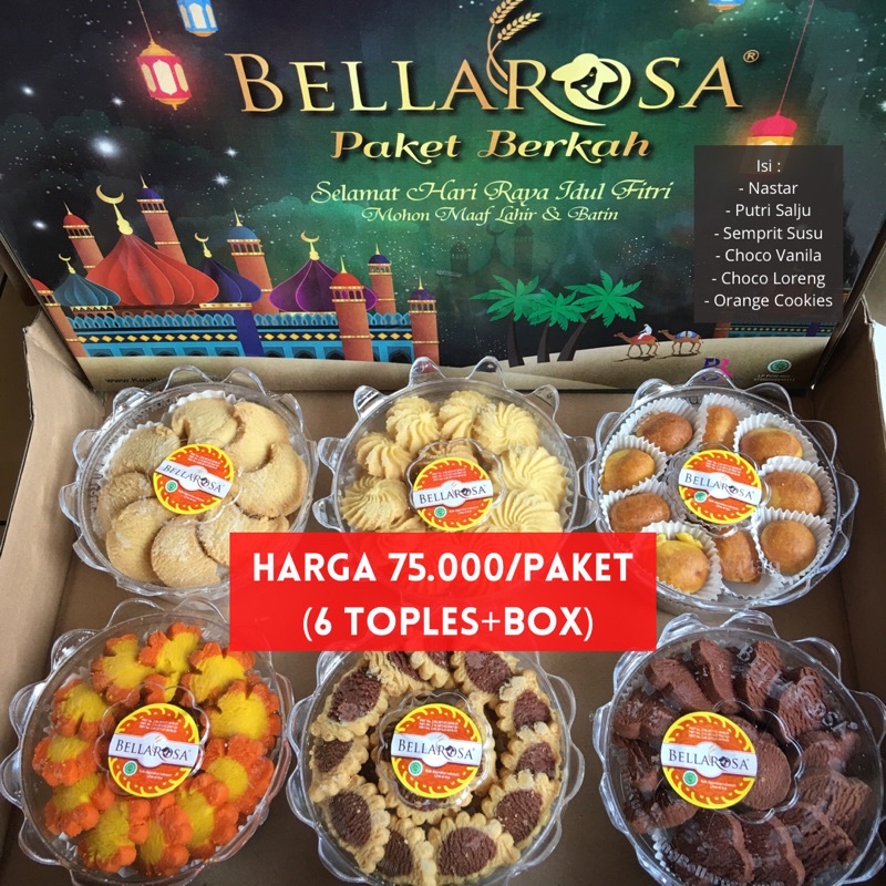 Parcel Hampers Kue Kering Lebaran 2022