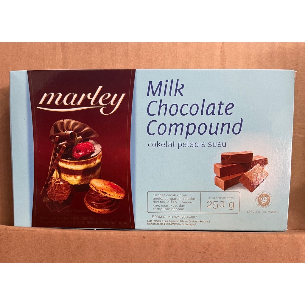 Marley Milk Chocolate Compound  250gr