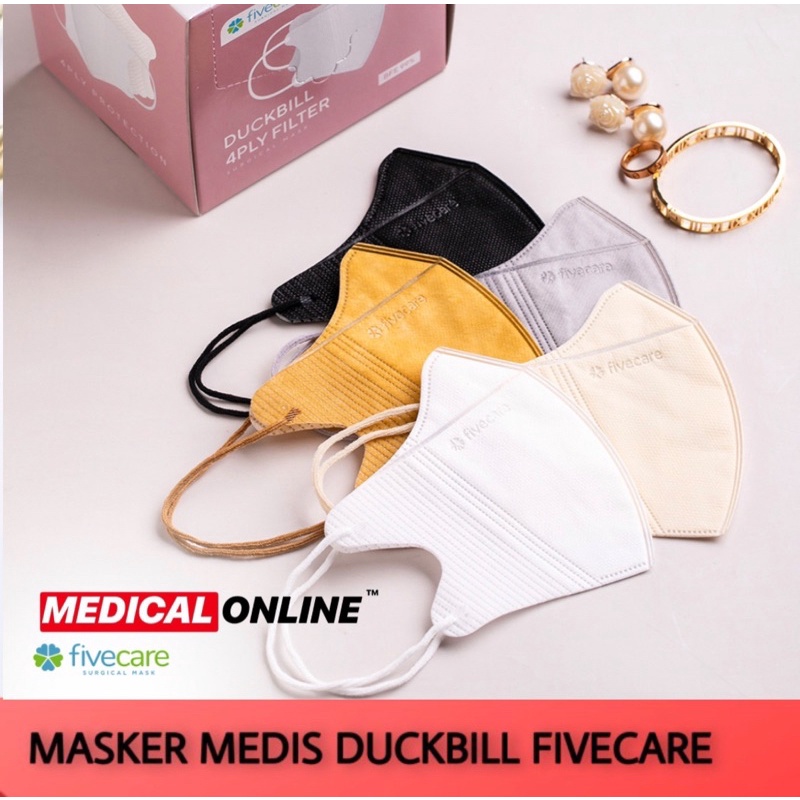 MASKER DUCKBILL FIVECARE BUKAN MASKER DUCKBILL SENSI MEDICAL ONLINE MEDICALONLINE