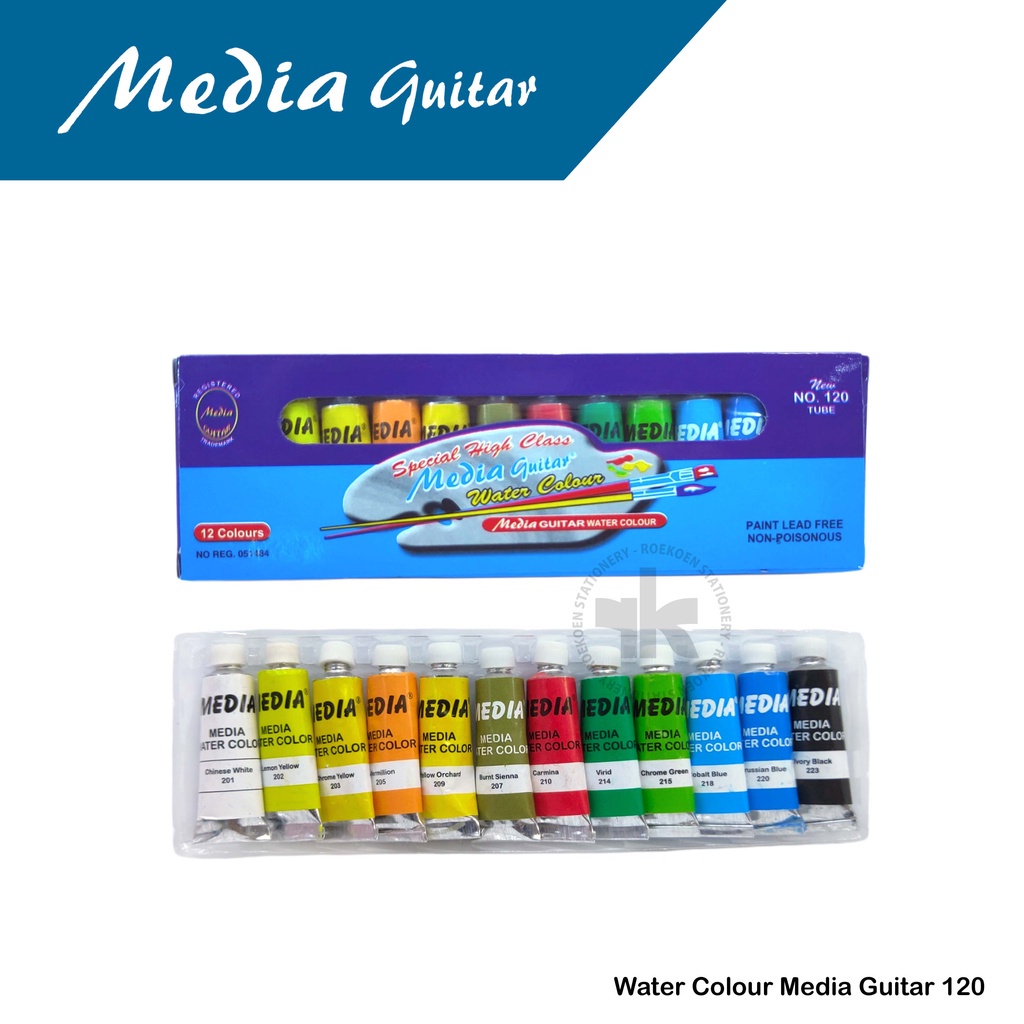 

Media Guitar Cat Air Set 120 Watercolour