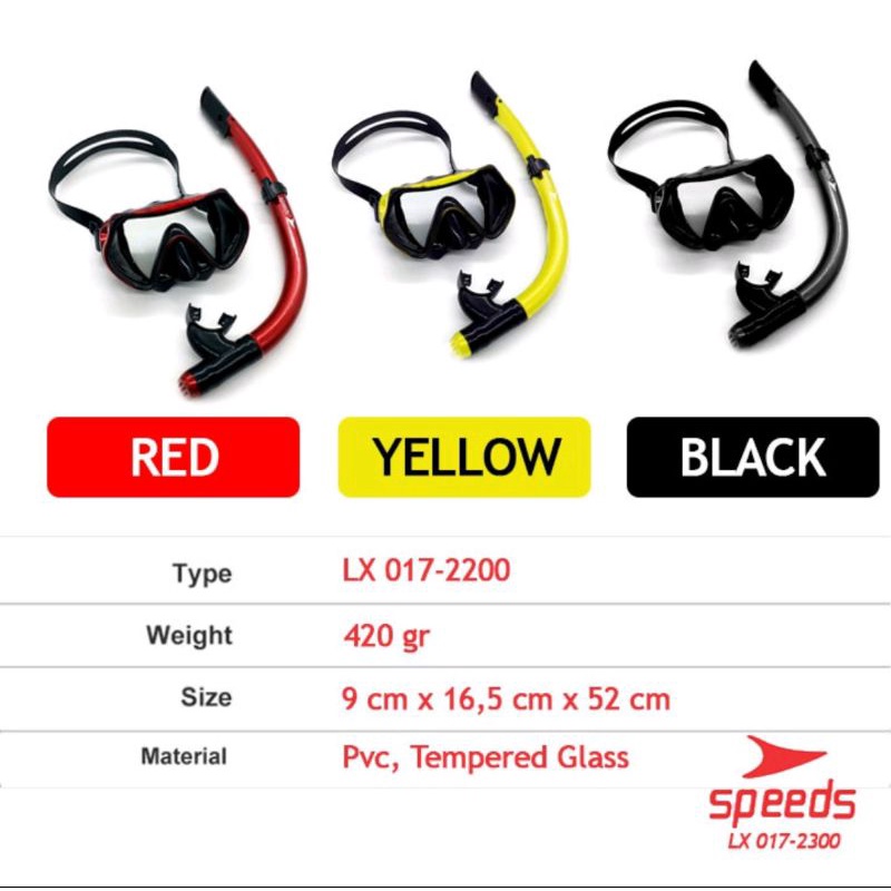 FREE TAS SERUT! ALAT SNORKLING SPEEDS