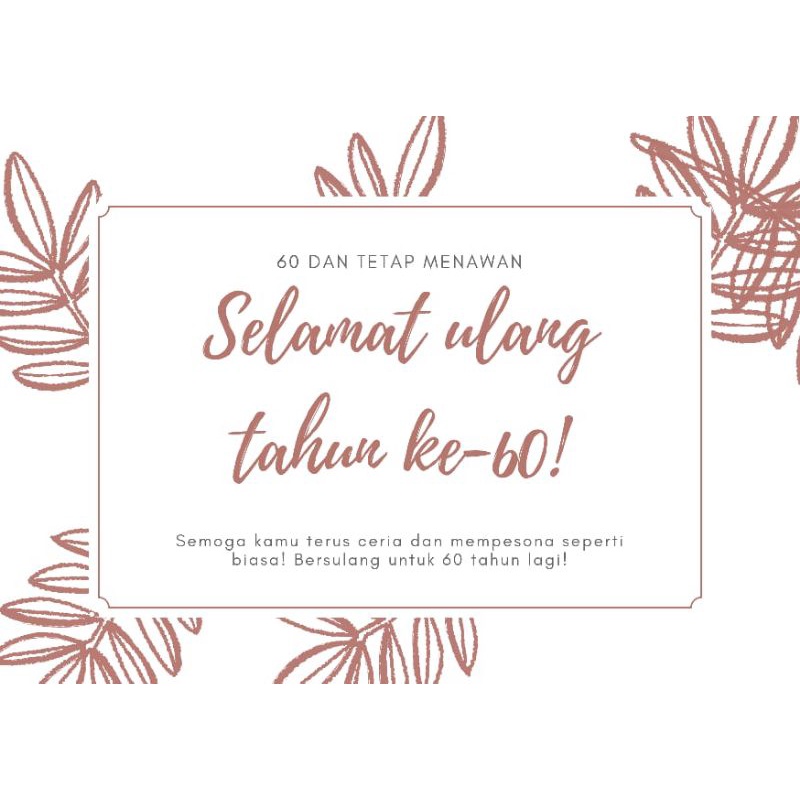 

kartu ucapan olshop happy birthday terimakasih kartu ucapan selamat ulang tahun