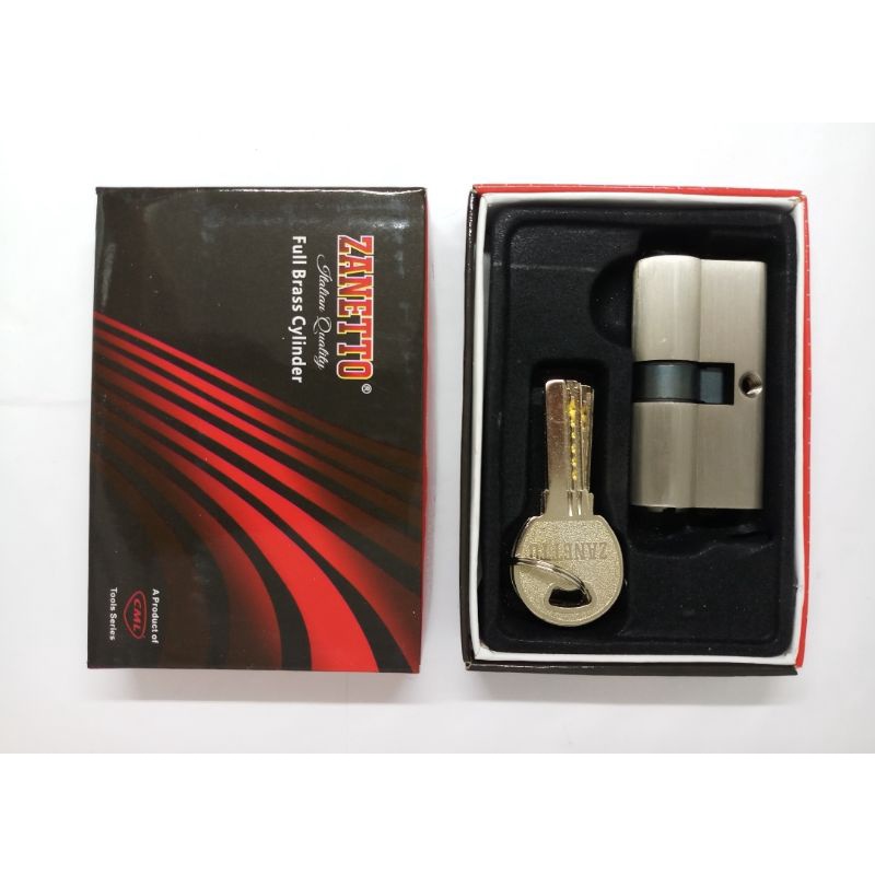 Anak Kunci pintu Rumah 60mm Zanetto - Silinder Pintu Besar