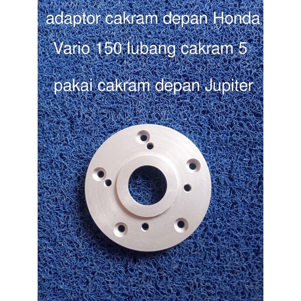 adaptor cakram depan Vario 150 new pakai cakram depan jupiter