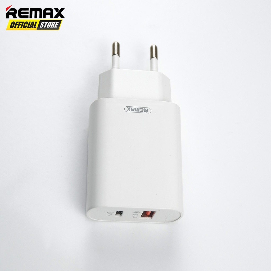 Remax RP-U37 Charger QC + PD Fast Charging Garansi Resmi / Cas Handphone / Charger Handphone