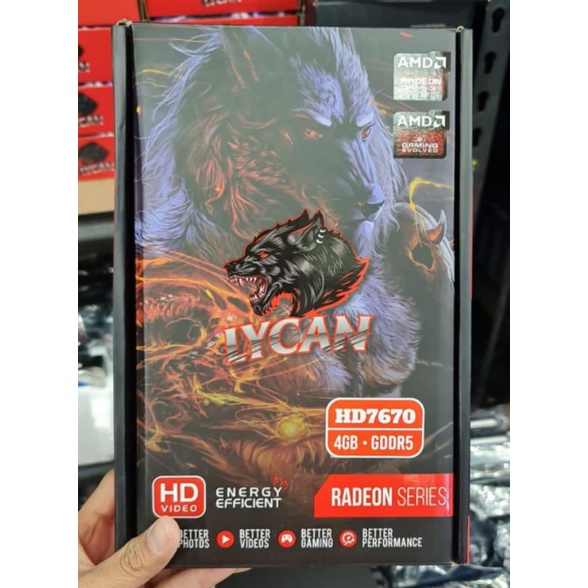 Vga Card AMD Ati Radeon HD 7670 DDR5 4GB Lycan
