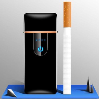 Korek Api Elektrik Mini Unik    Fingerprint Sensor Led