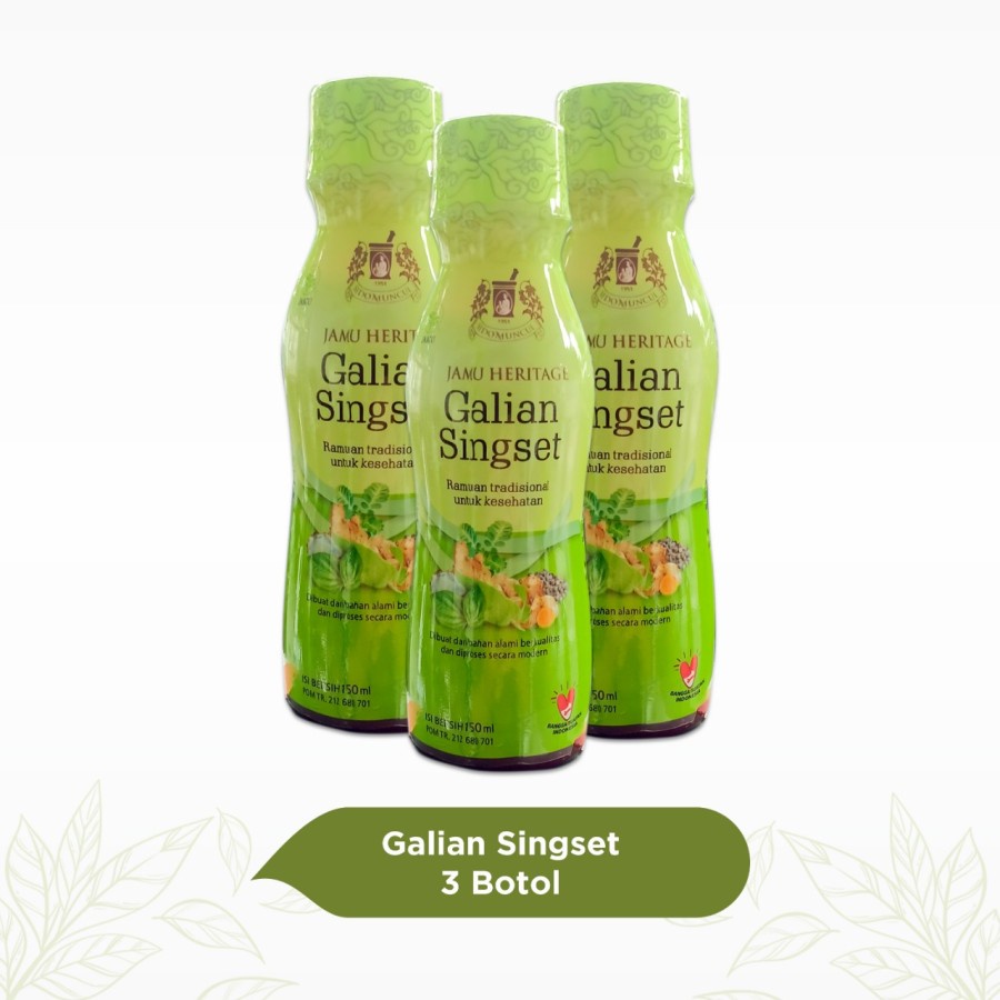 

Sidomuncul Heritage Galian Singset RTD - 150 ml (3 Botol)
