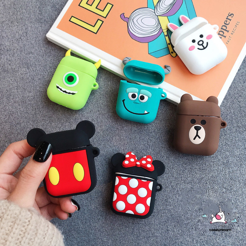 Case AirPods 1 2 Motif Disney Mickey Mouse