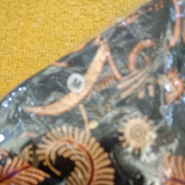 Bswart Batik Hrb026 Kenongo Hem Pendek Padi Pekalongan M L Xl Batik Pria Murah Modern Grosir