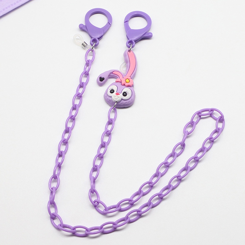 【COD Tangding】Rantai Lanyard Kacamata Anti slip Motif Kartun Kelinci Untuk Anak