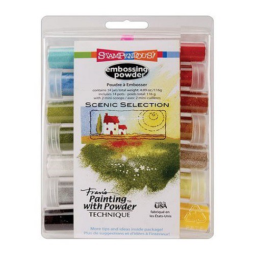 

STAMPENDOUS EMBOSSING SCENIC SELECTION POWDER KIT (EK141)