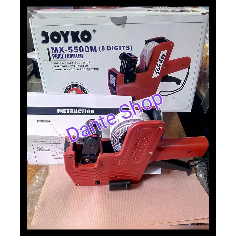 

Price Labeller Joyko MX-5500M / Label Harga / sticker harga NEW